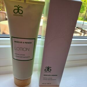 Arbonne Rescue & Renew Detox Lotion NIB